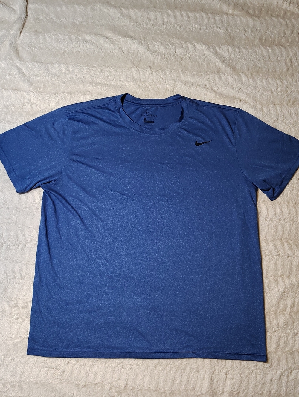 Nike Men's Dri-FIT Blue Performance Tee